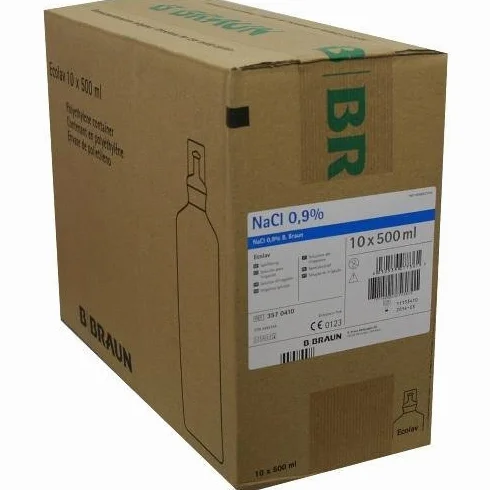 B Braun Ecolav soluzione di risciacquo NaCl 0,9% 10 x 500 ml