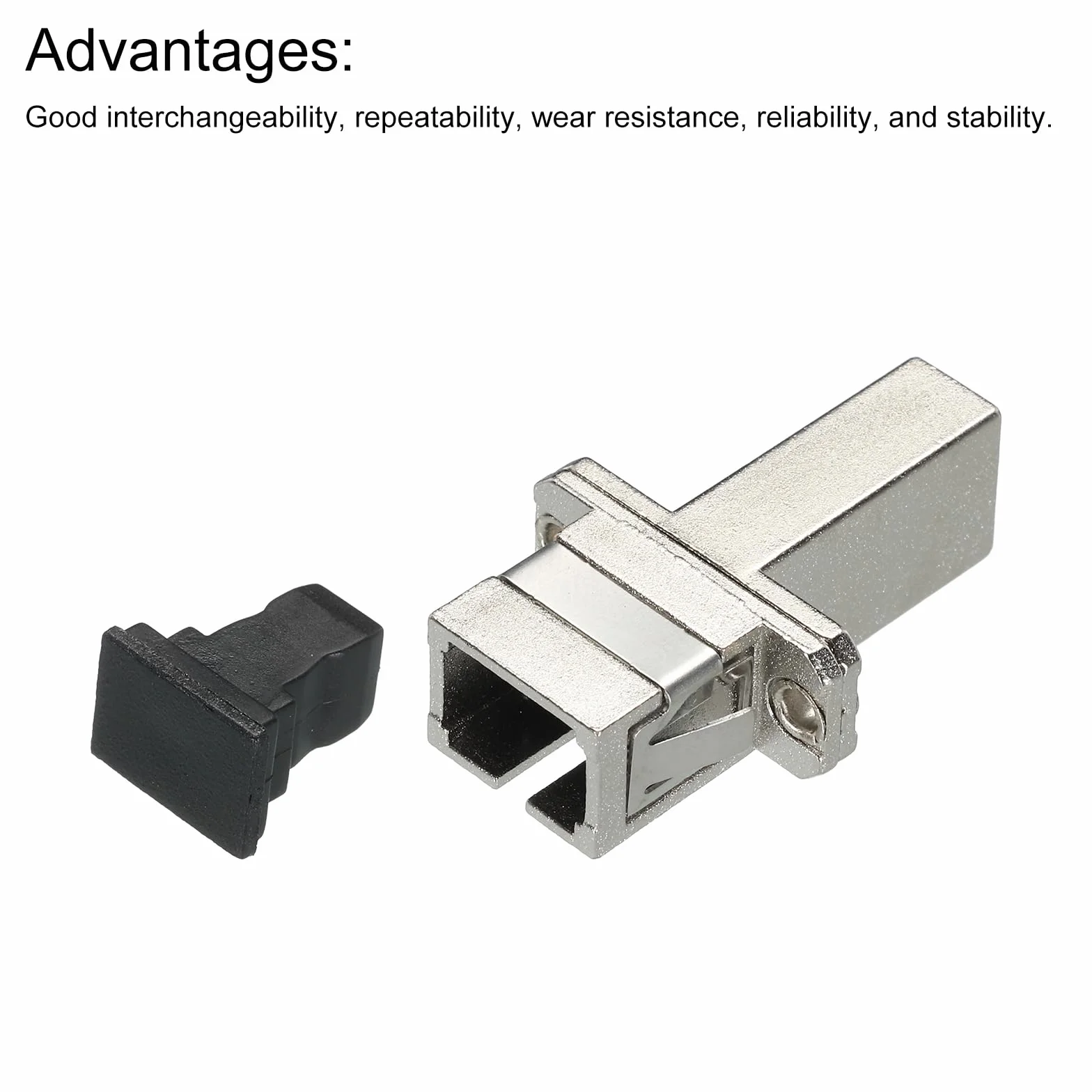 QUARKZMAN Adattatore Ottico in Fibre Lc Femmina-Sc/Upc Femmina, Adattatore Simplex a Singola Modalità, Lc-Sc/Upc, per Connettore di Rete Internet, 1 Pezzo