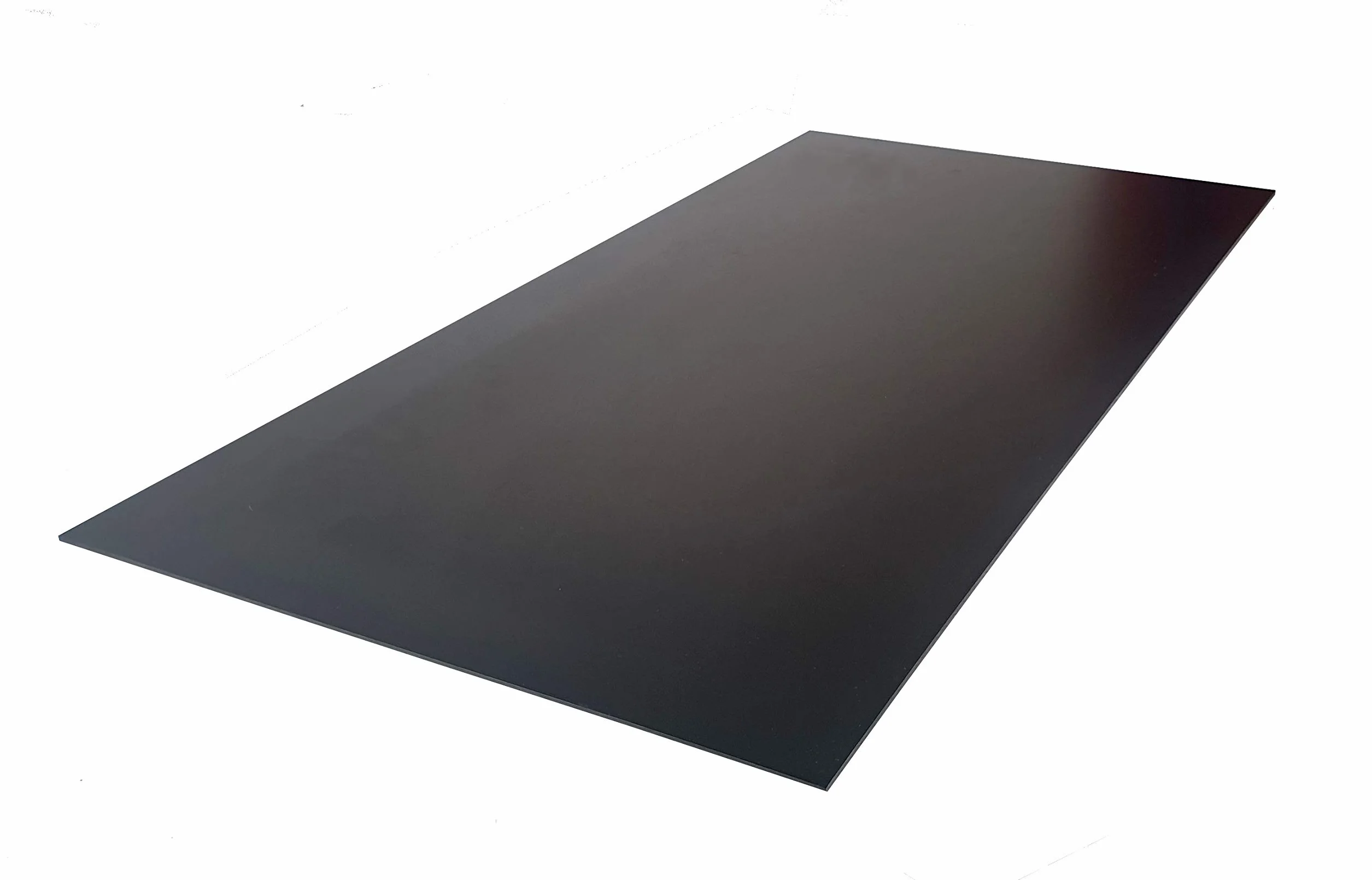 Piastra in polietilene PE-HD da 1 a 3 mm, nera (formati XL), pannelli di plastica (2 mm, 2000 x 1000 mm)