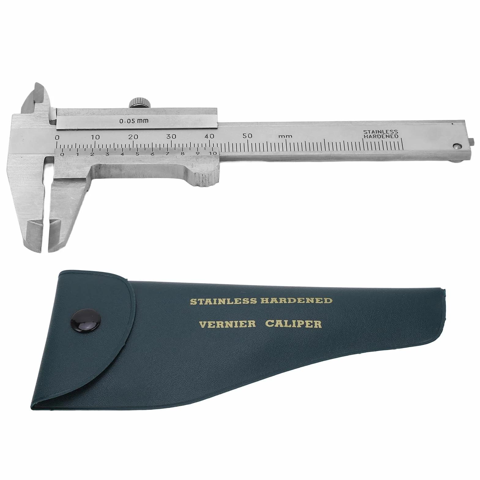 Calibro a Corsoio per Misurazione Accurata, 0-50MM Calibri Piccoli Per Gioielli, Doppia Scala, 4 modalità di Misurazione, Per Gioielli, Gemme, Monete, Oggetti D'antiquariato