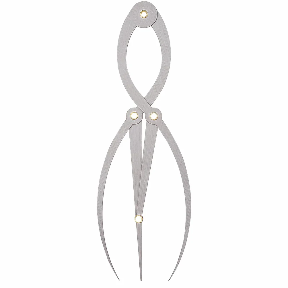 Golden Mean - Calibro a corsoio Golden Ratio, in acciaio inox, per sopracciglia, colore: oro