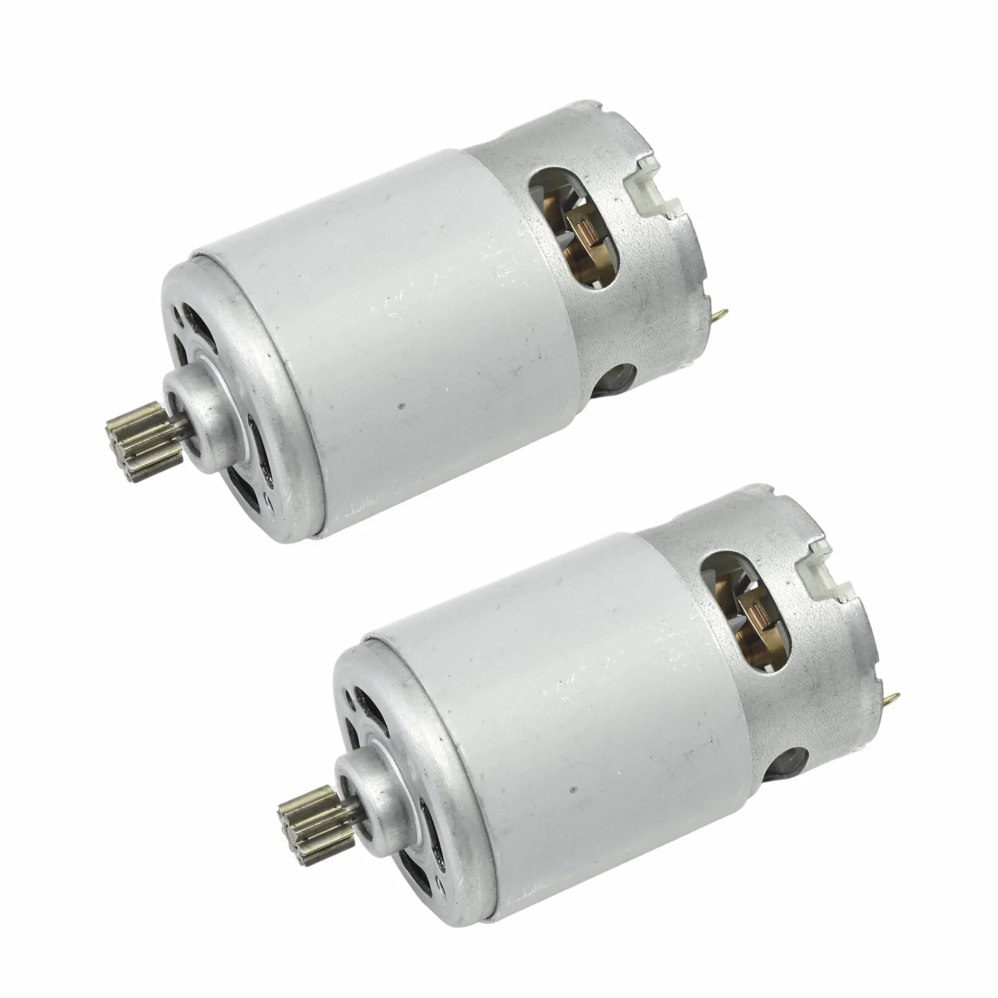 CHANCS DC 18V Motore Elettrico 9 Denti RS-550 per Trapano A Mano Elettrico Cordless 2PCS