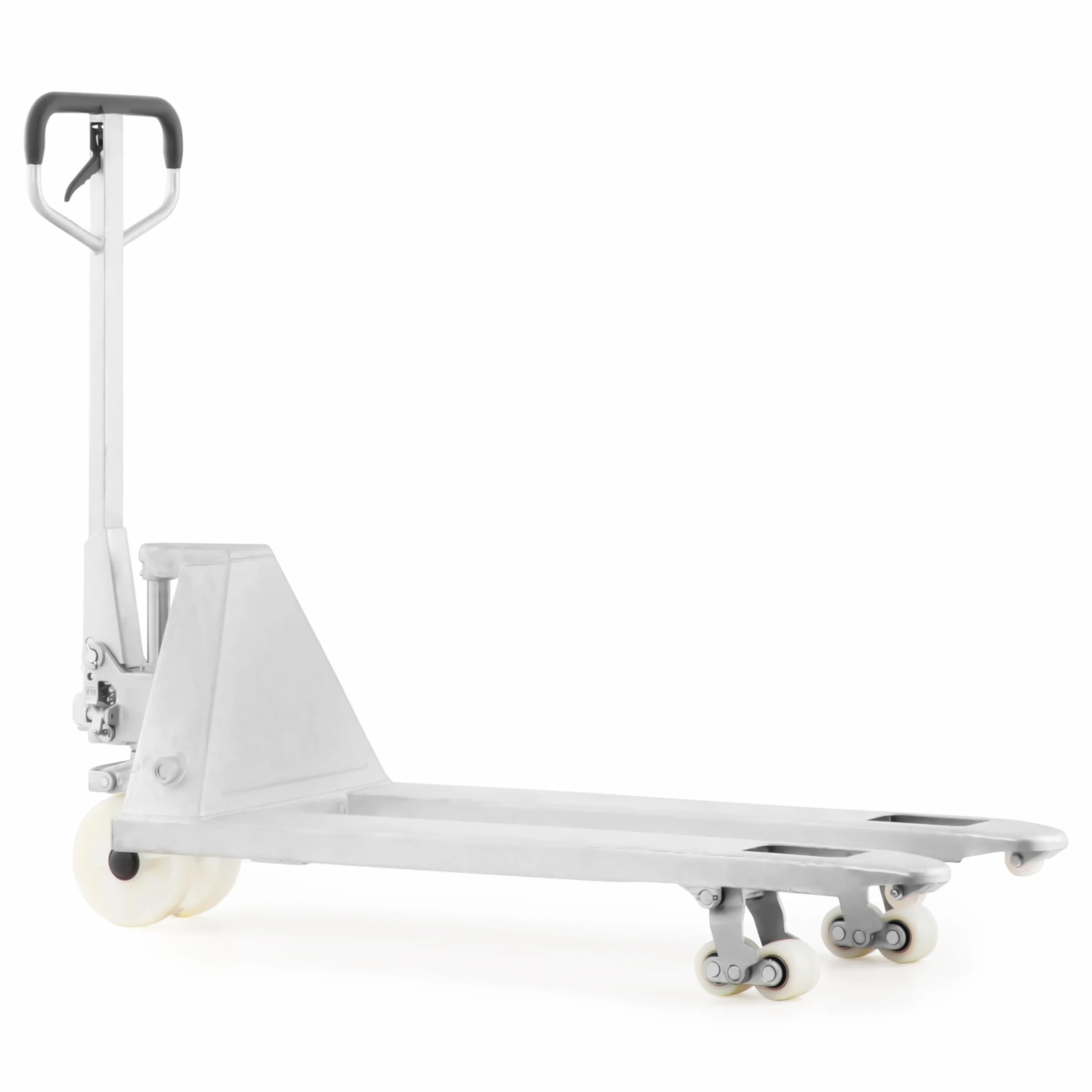Pallit Transpallet manuale GALVAN | portata 2500 kg | lunghezza delle forche 1150 mm | ruote in nylon | Acciaio zincato