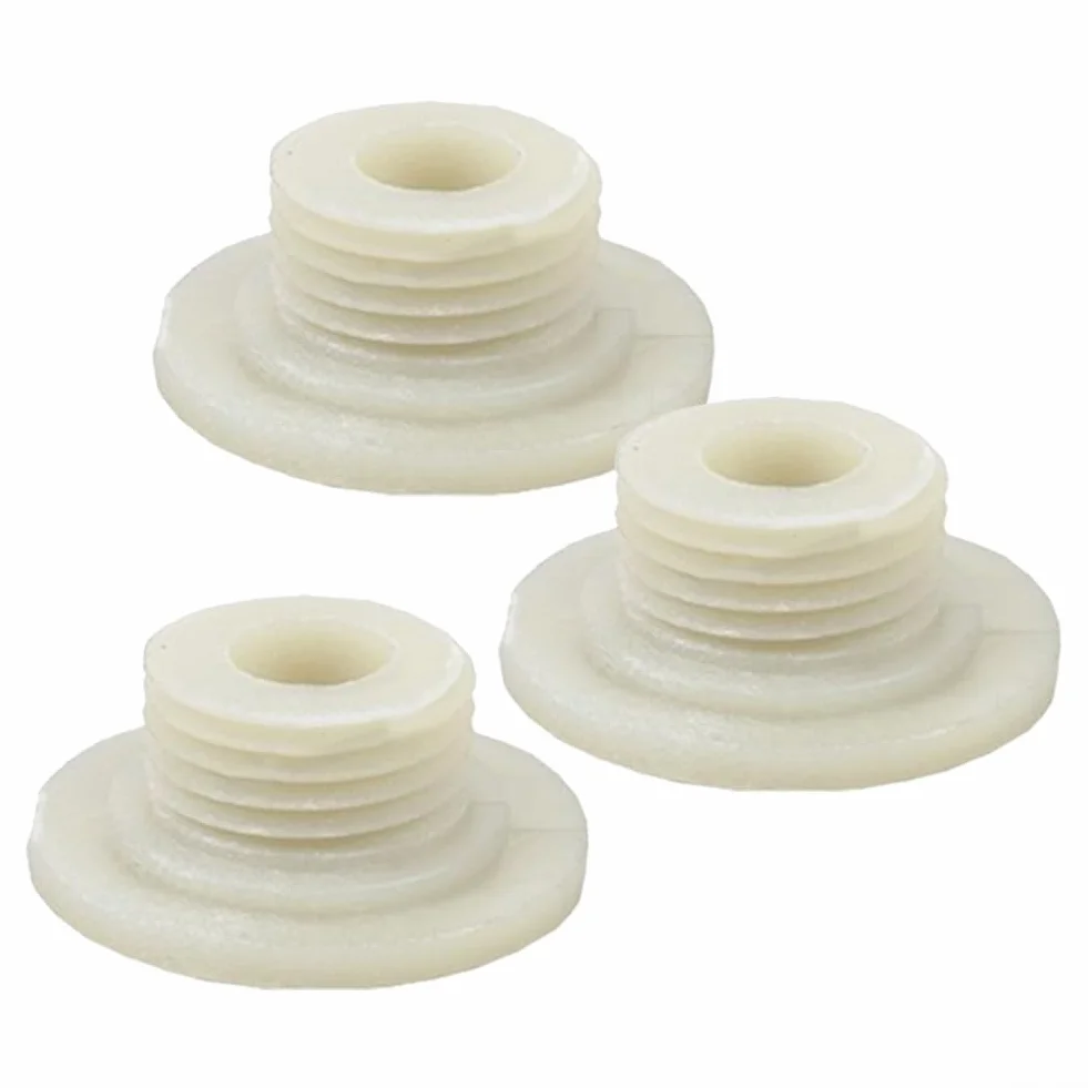 Il set di ricambio per pompa dell'olio include 3 ingranaggi a vite senza fine per modelli di motosega cinesi con lubrificazione efficiente