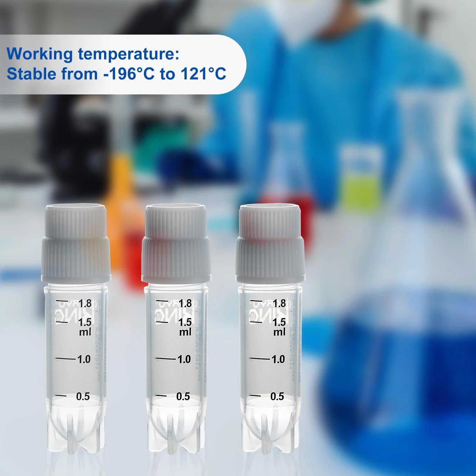 25 Pezzi Provette In Plastica Da 2,0 Ml Per Crioconservazione E Congelamento Con Codice A Barre E Tappo A Vite Per Laboratorio