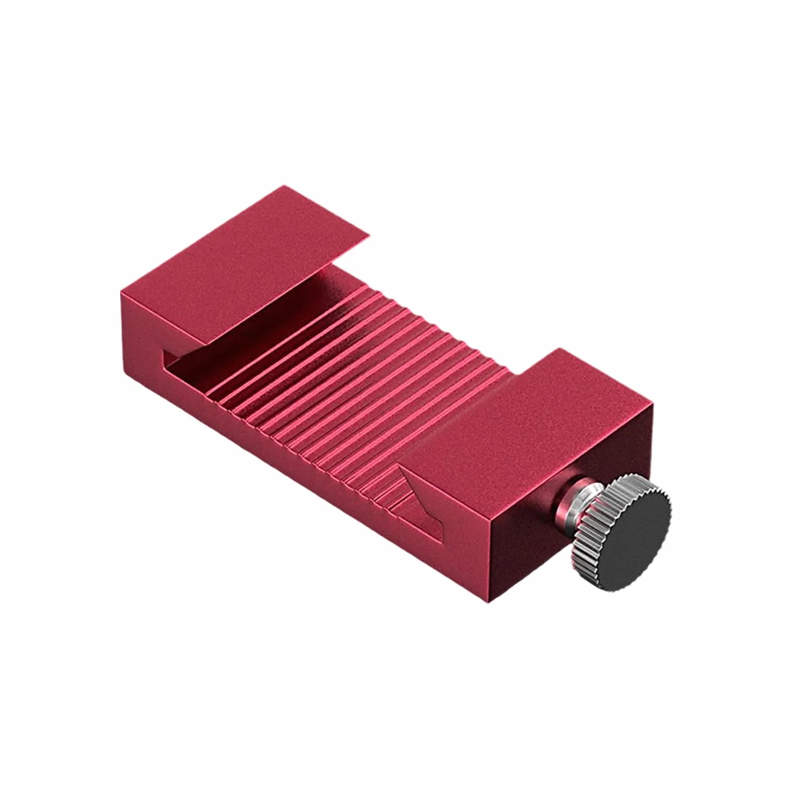 Dispositivo di bloccaggio per la regolazione dell'acciaio ad alte prestazioni compiti di marcatura accurati in cantieri e in alluminio righello Stopper Ingegneria Laboratorio.