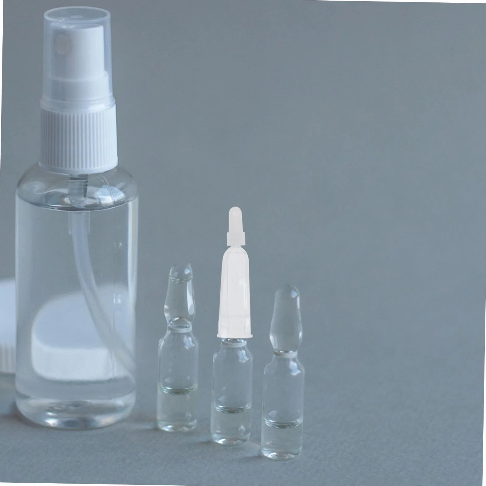 Apribottiglie Per Fiale 2Ml Trasparente Tpe Leggero Portatile Protezione Dita Contagocce Dosatore