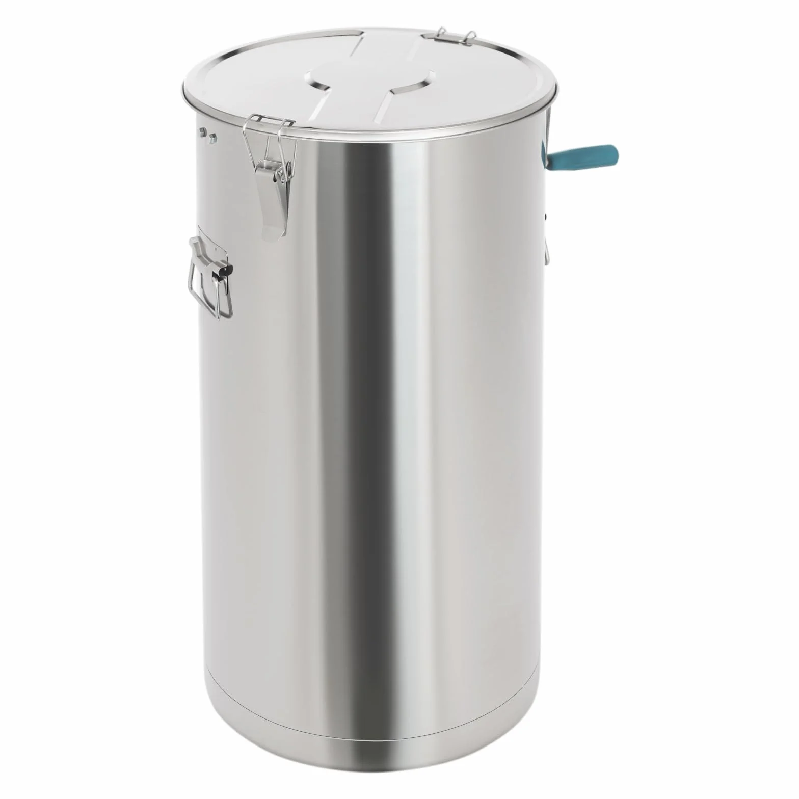 Fionda manuale a nido d'ape 2 fionda miele a nido d'ape con scarico del miele, estrattore di miele in acciaio inox estrattore di miele con coperchio, manuale estrattore di miele apicoltori accessori