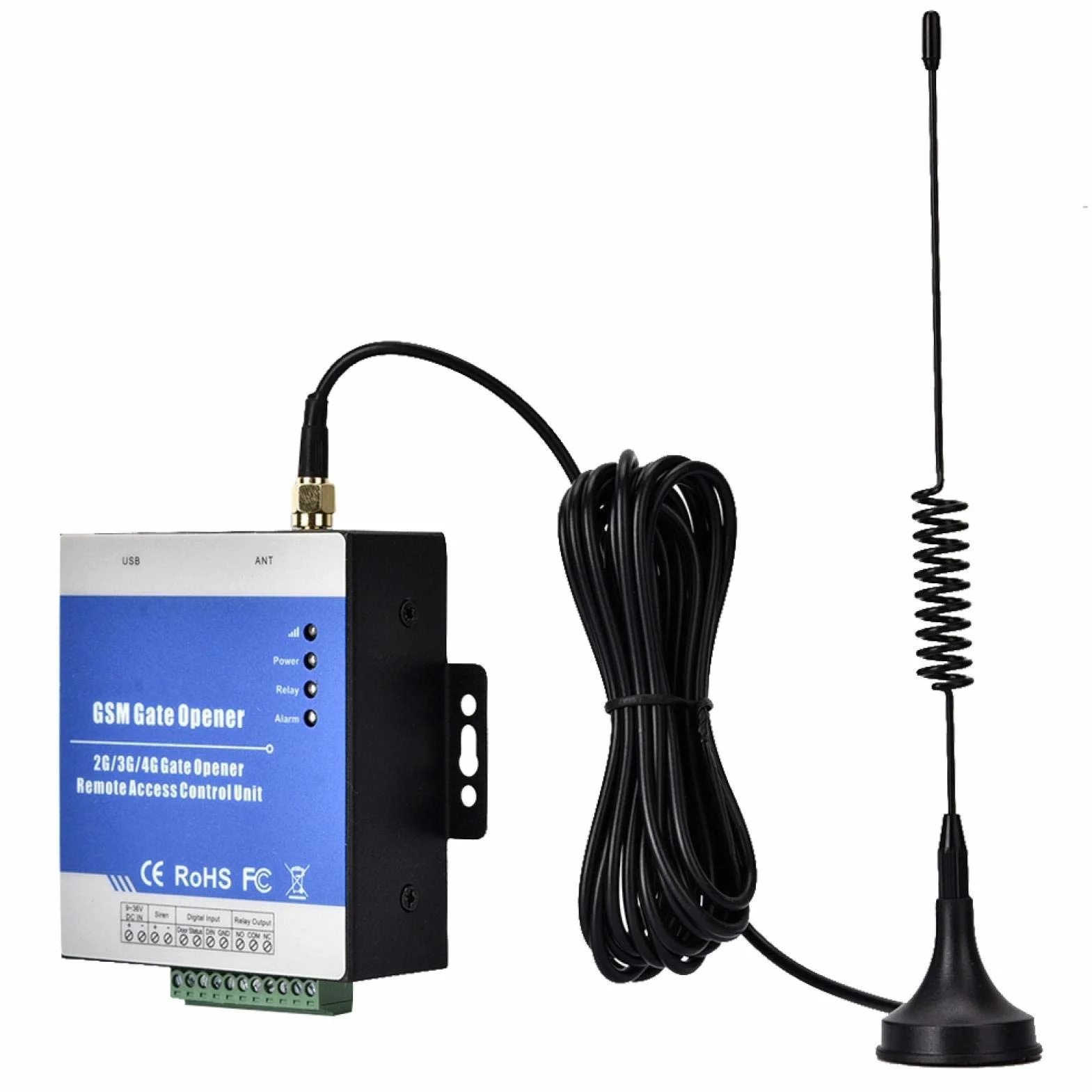 Telecomando per Porta Controller di Accesso per apriporta RTU5025 apricancello gsm con sim per(European Standard (100 240v)) Matériel pour Portes de Garage