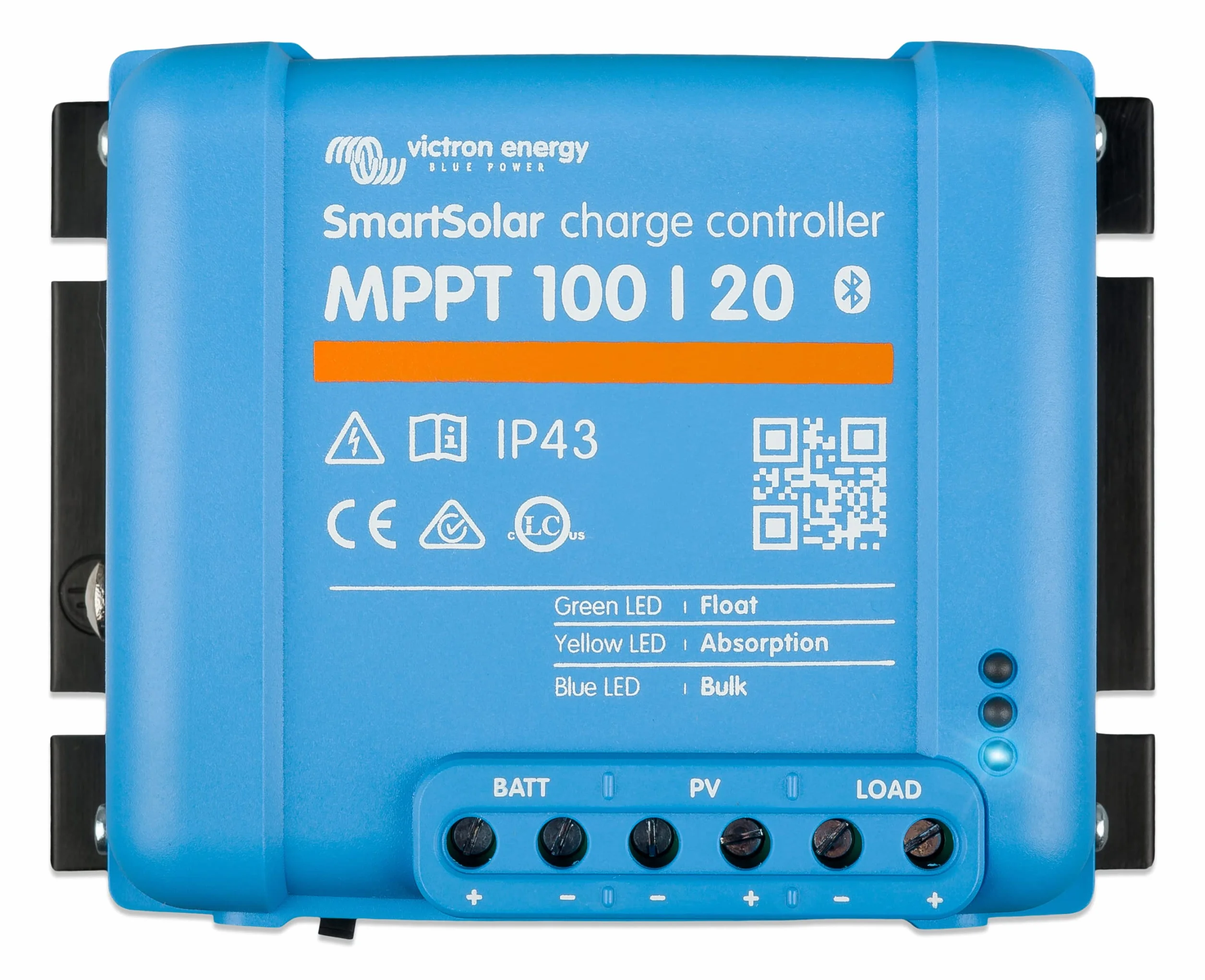 Victron Energy SmartSolar MPPT - Regolatore di carica solare 100 V, 20 Amp 12/24/48 Volt (Bluetooth)