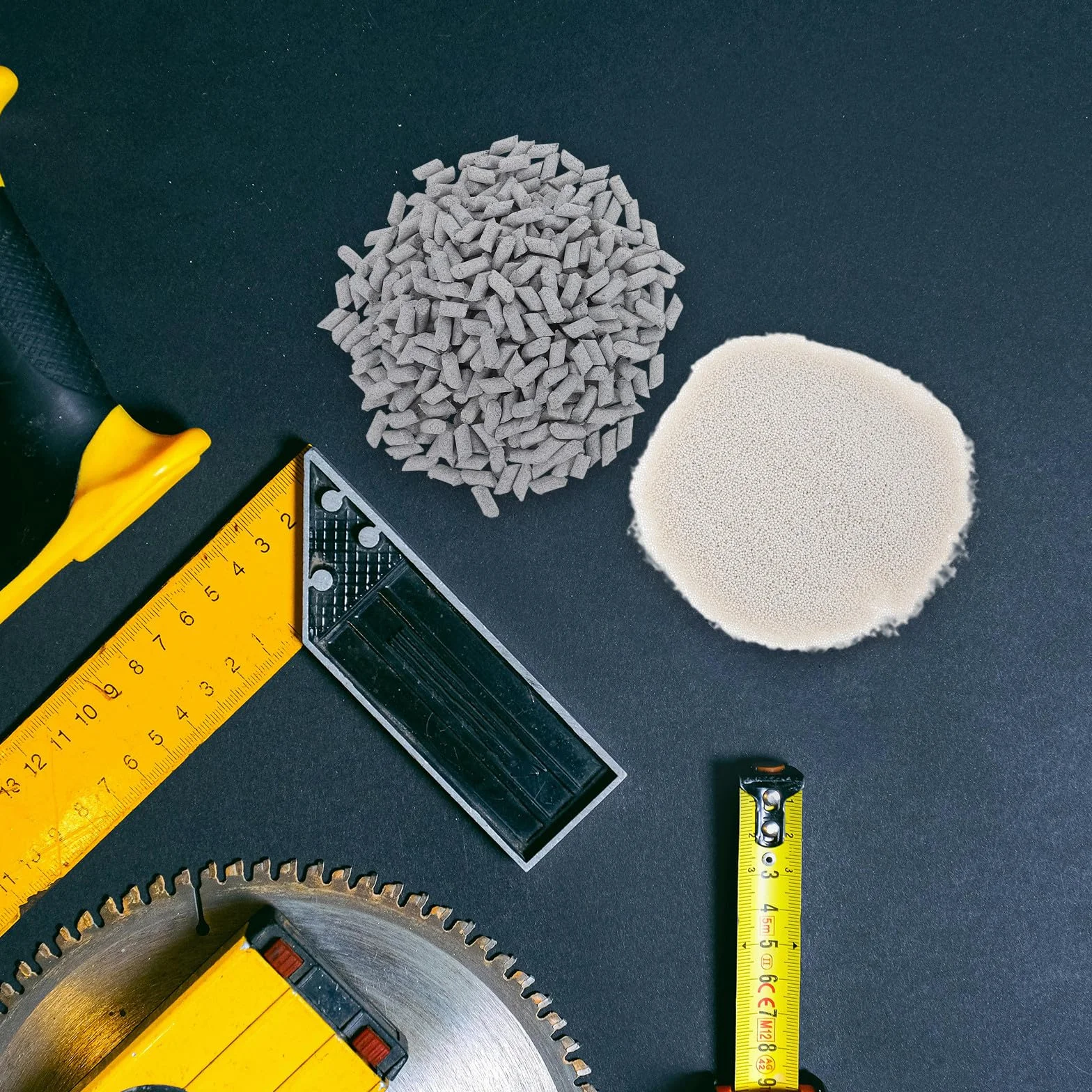 Zerodeko 2 sacchetti di abrasivo per lucidatura di pietre - Graniglia per lucidatura a burattatura - Materiale di riempimento per burattatura ceramica - Materiale fai-da-te per sbavatura di pietre per