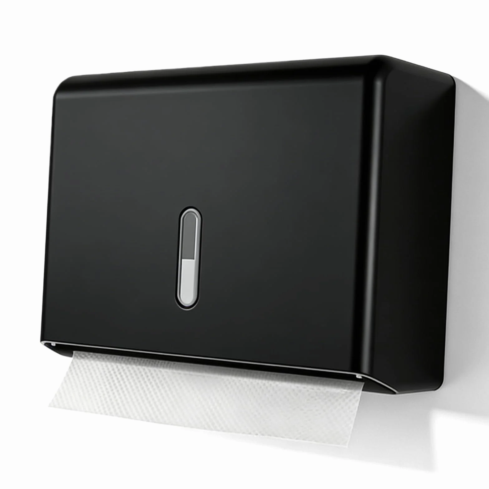 Dispenser di asciugamani di carta multifold senza foratura 200 fogli per bagno cucina hotel