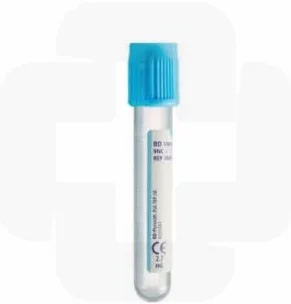 Provetta sottovuoto con sodio citrato tamponato 2,7 ml confezione da 100 pezzi