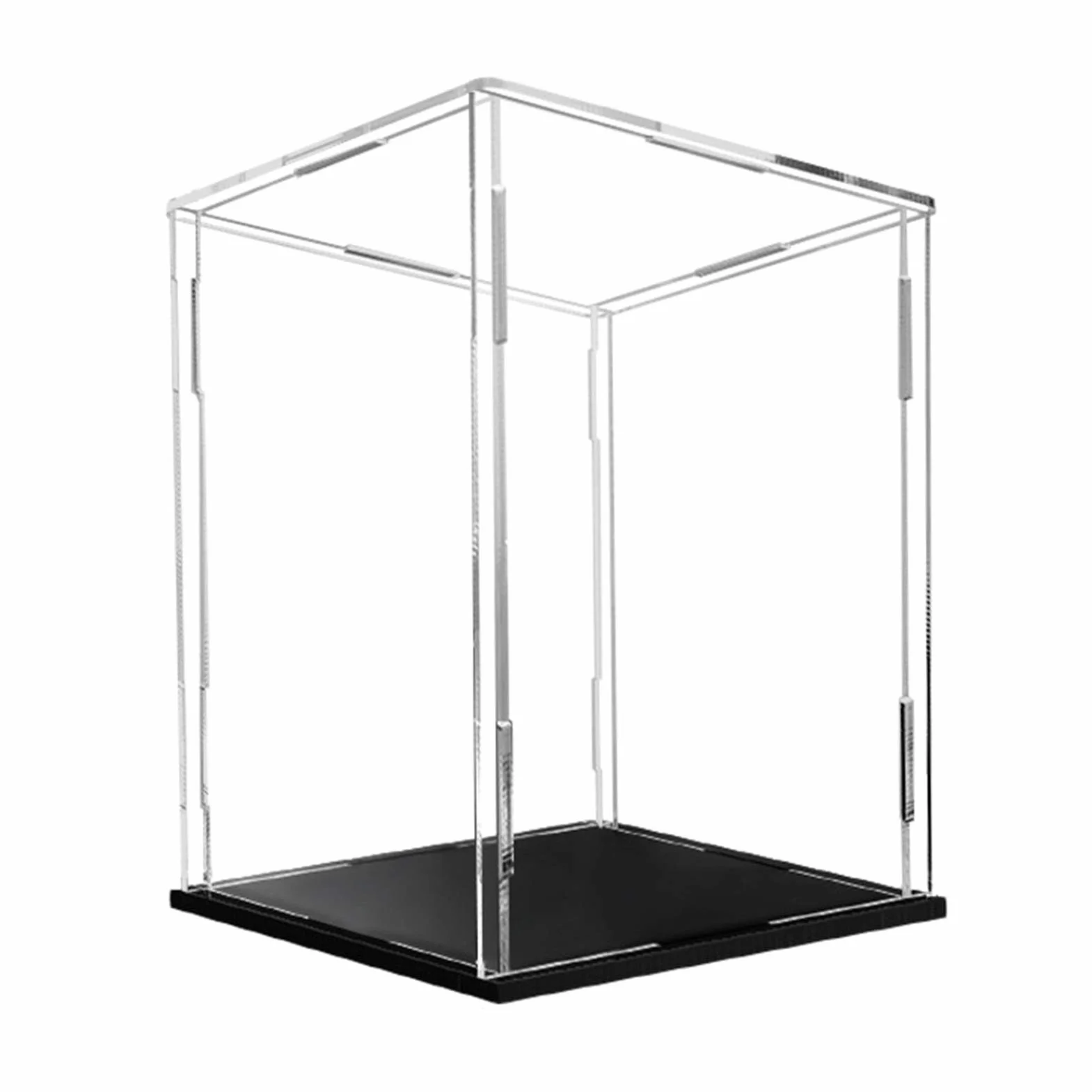 Acrilico Vetrina Espositiva Cubo di Prova Personalizzabile 40x40x40CM