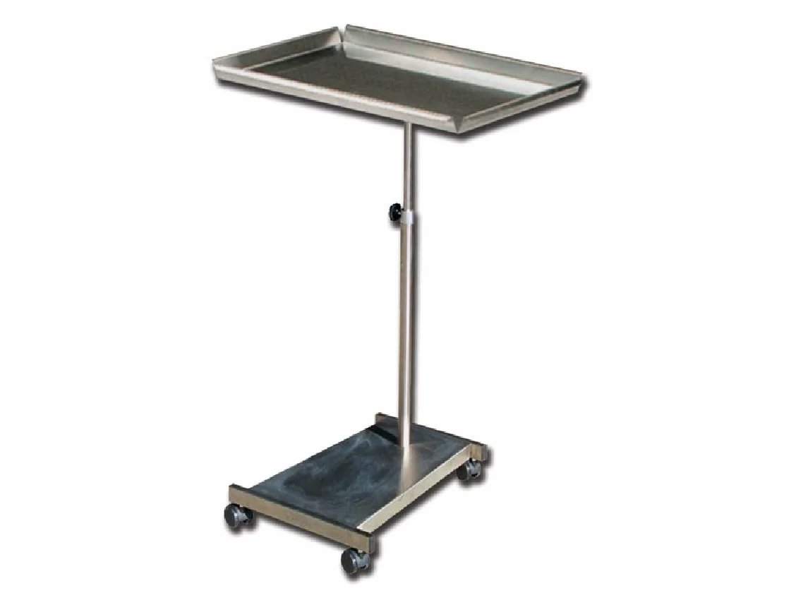 GIMA 27454 Mayo Tavolo Acciaio Inossidabile Base, 68 cm L x 46 cm W