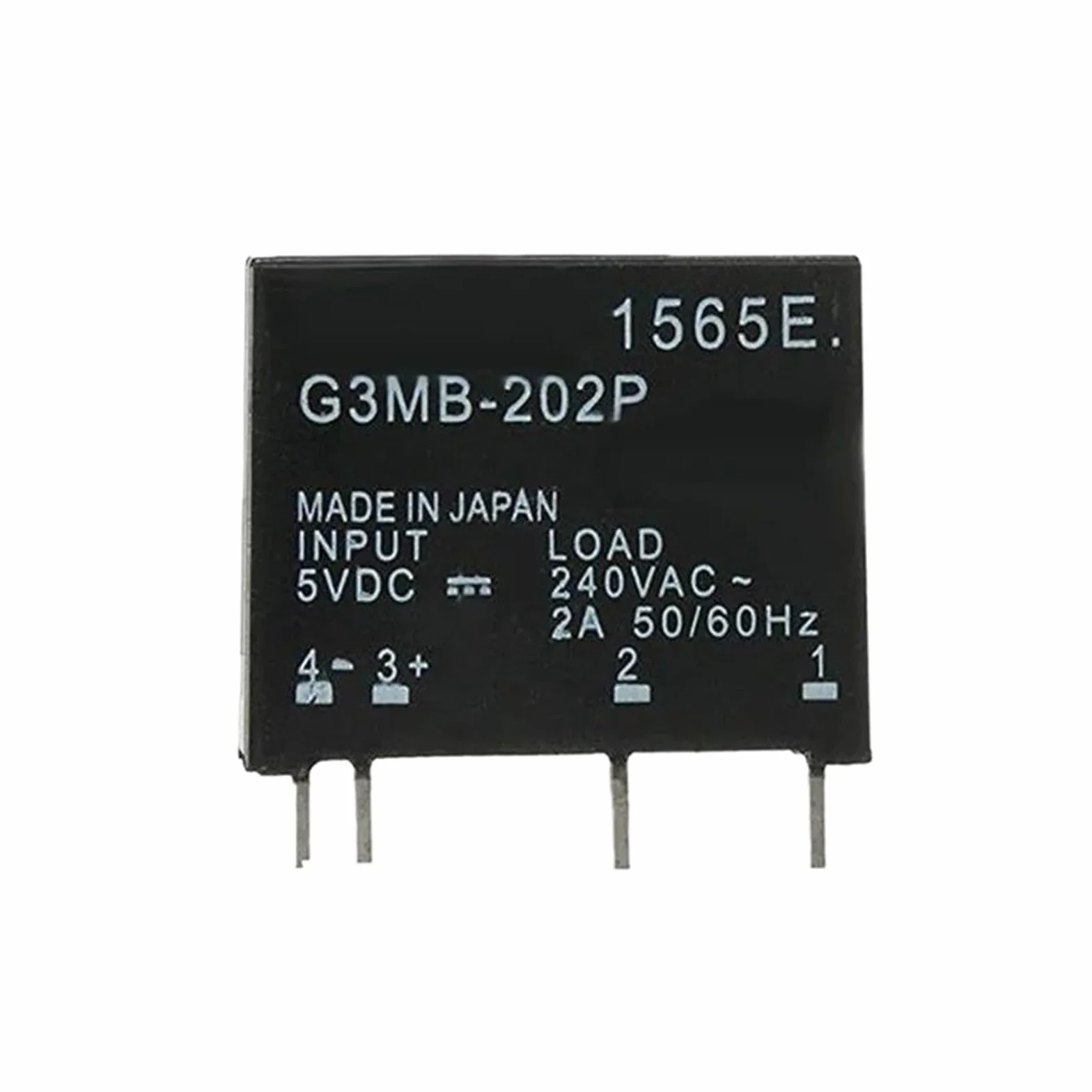 10 pz G3MB-202P Modulo relè a stato solido G3MB 202P DC-AC PCB SSR In 5V 12V 14VDC Out 240V AC 2A Modulo relè(5V)