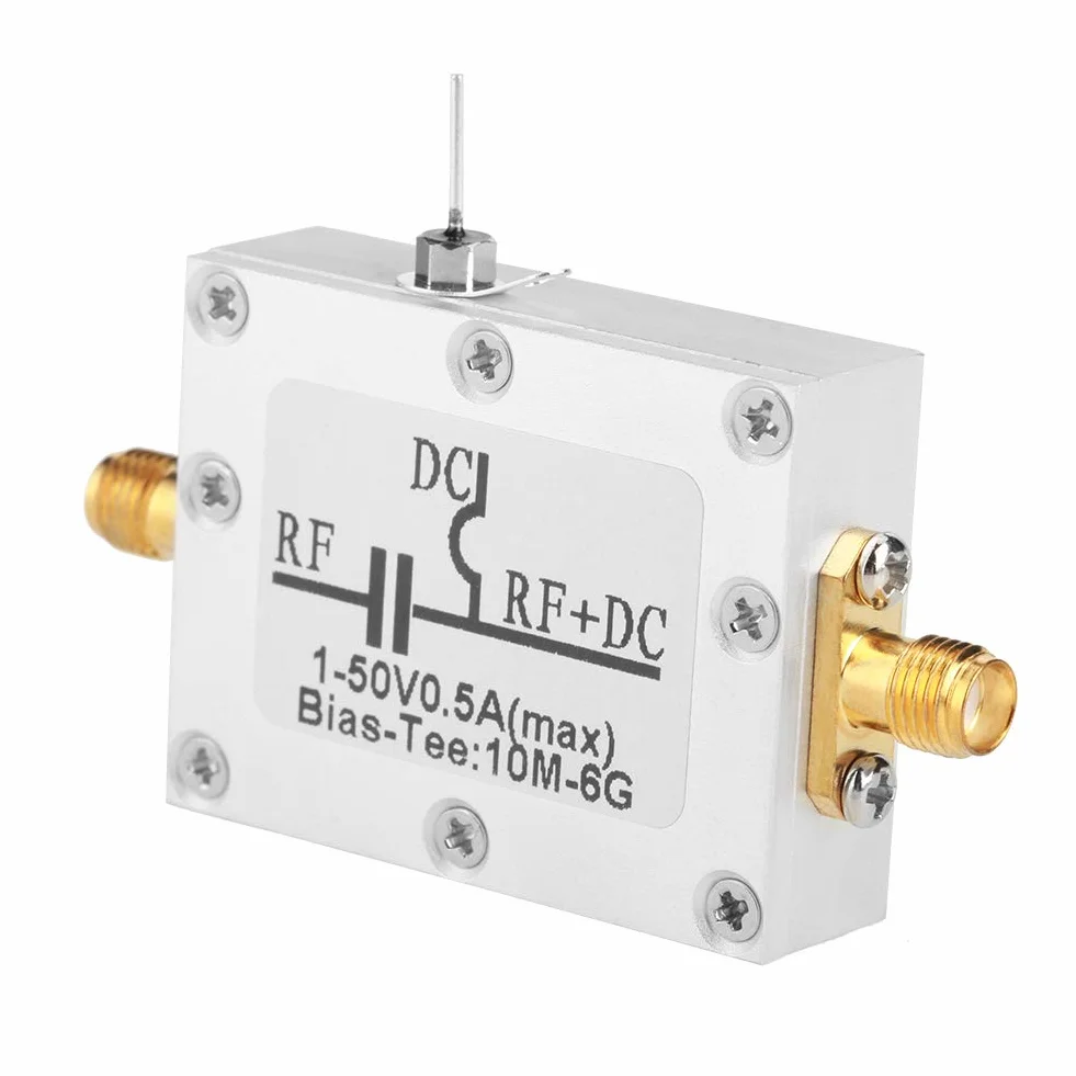 Zetiling Bias T a Banda Larga 10MHz-6GHz Amplificatore a Basso Rumore Modulo Frequenza Coassiale