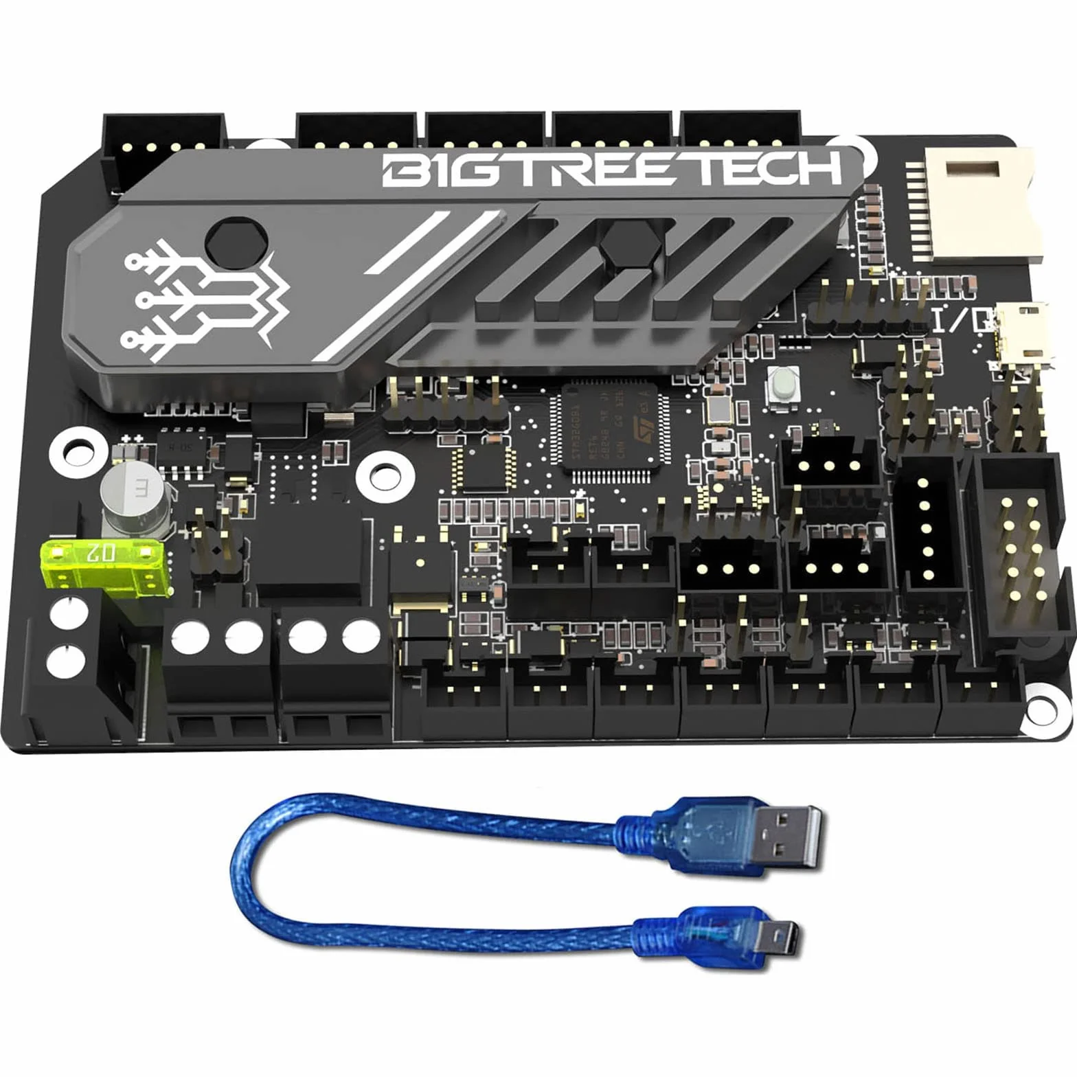 BIGTREETECH SKR Mini E3 V3.0 Silenzioso Mainboard Aggiornamento Stampante 3D 32 bit Scheda di Controllo TMC2209 Stepper Motor Driver per Ender 3 v2 Ender 3 Pro Ender 5 CR10