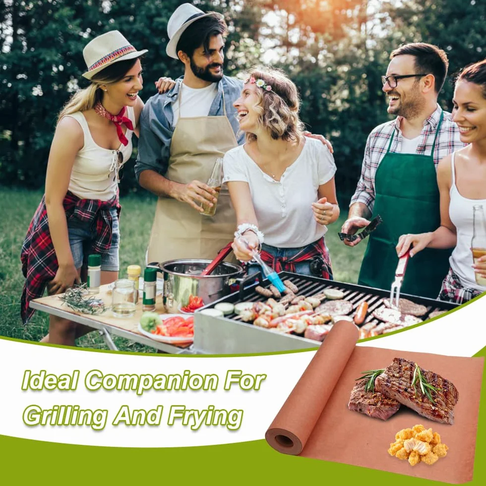 Carta Da Macellaio Rosa In Rotolo, Pink Butcher Paper Roll, Kraft Per BBQ, Grill, Affumicatore, Carne e Pesce (30cm×20m Rotolo)