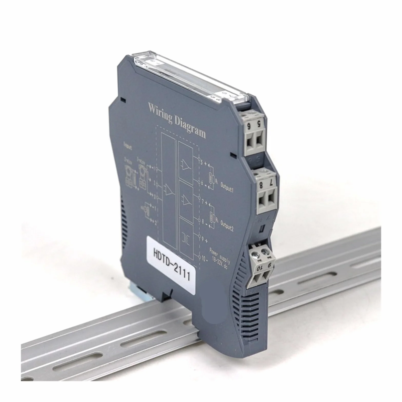 Trasmettitore di Segnale Isolato con ingressi analogici Alimentazione 220V Convertitore di Segnale 4-20mA(4-20MA in_220V_0-20MA)