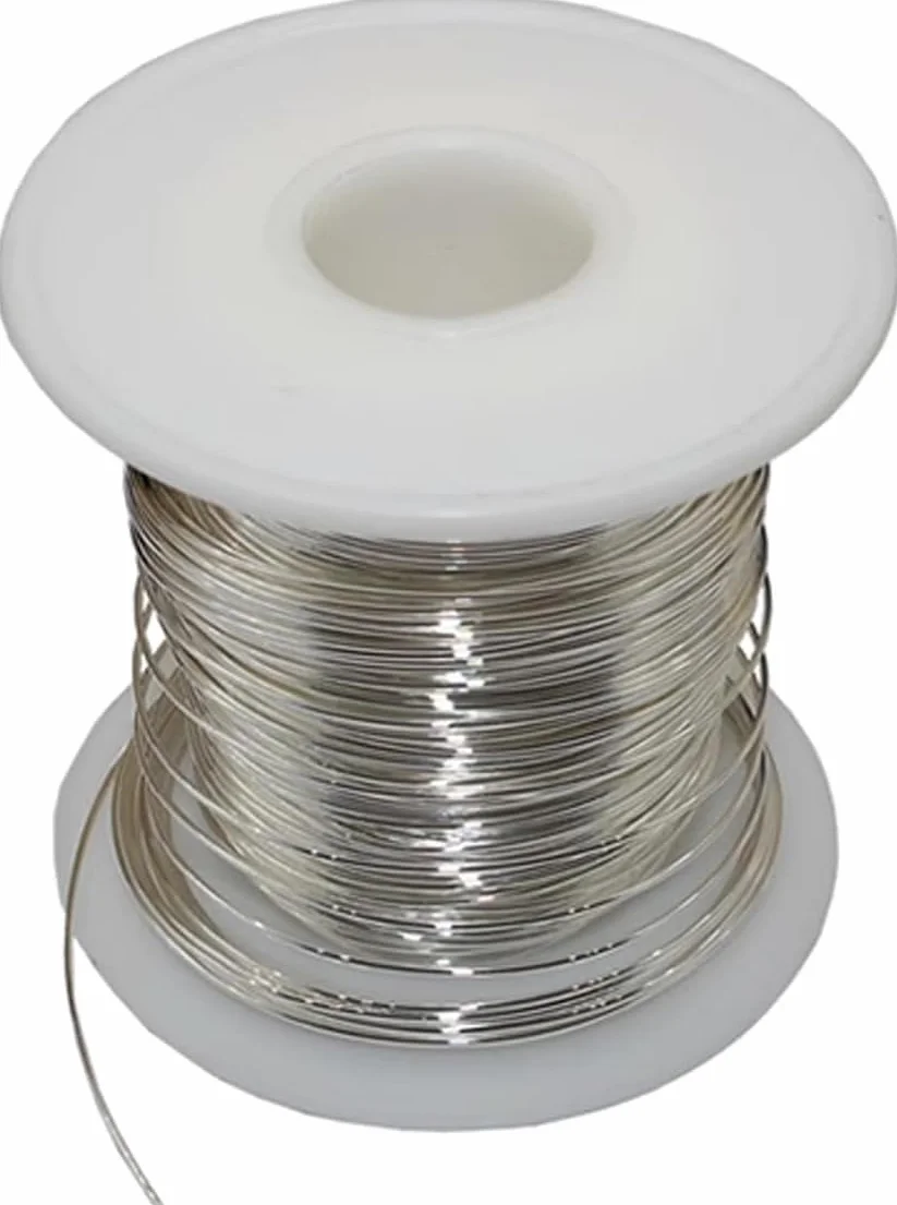 Filo d'argento puro, lunghezza 1 metro, diametro 0,1-0,2 mm, filo metallico adatto for materiali sperimentali di ricerca scientifica,15(Diameter 0.1mm)