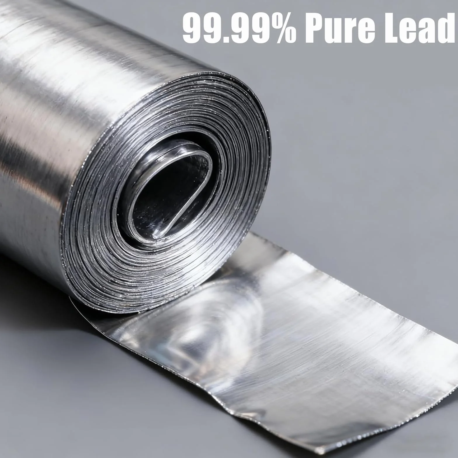 Lastre Di Piombo Puro Pb 99,999% Spessore 0,1-1 Mm 0.3x100x200mm Fai Da Te Artigianato Industria