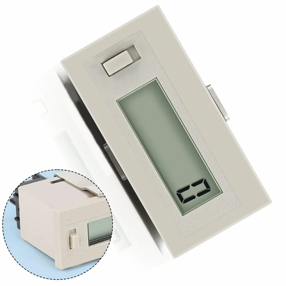 H7EC Contatore elettrico digitale display 6 cifre 10 conteggi/s industriale