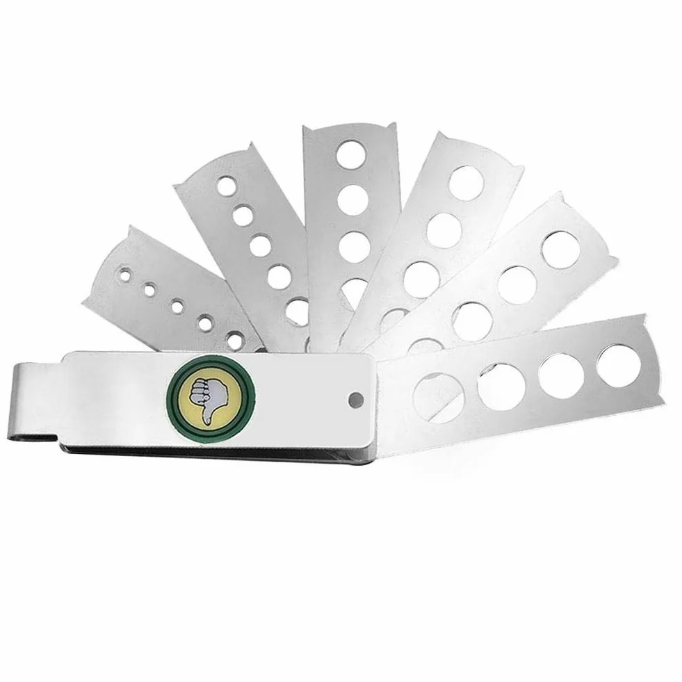 Strumento di misurazione gemma, strumento di misurazione del calibro del ventilatore del diamante Accessorio dell'attrezzatura di gioielleria per la misura della dimensione di gemma, diamante, pietra