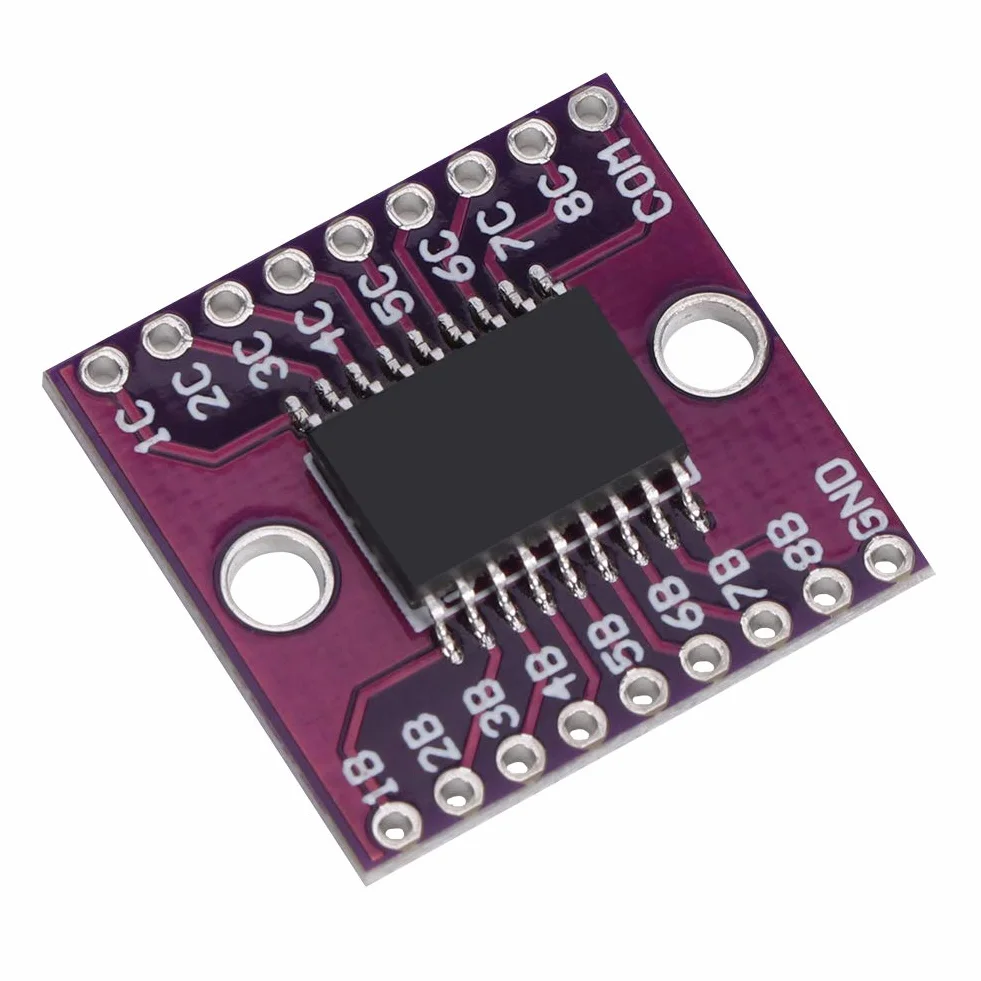 2 Pezzi Modulo ULN2803A Driver Relè Transistor Darlington Tensione Ingresso DC30V 50V 500mA Accessori Elettrici Industriali