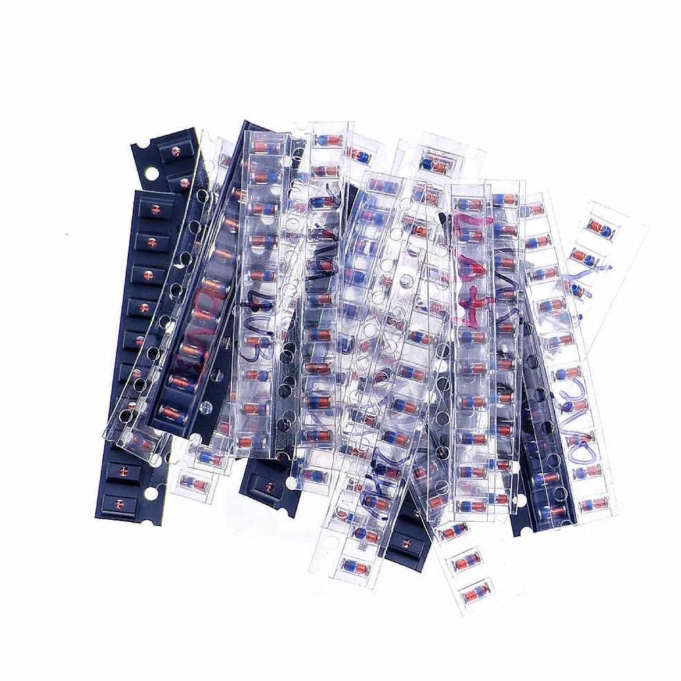 220PCS 1206 SMD Zener Diode Kit Assortimento LL34 0.5W 1/2W 3V-51V 22 Modelli Ciascuno dei 10PCS