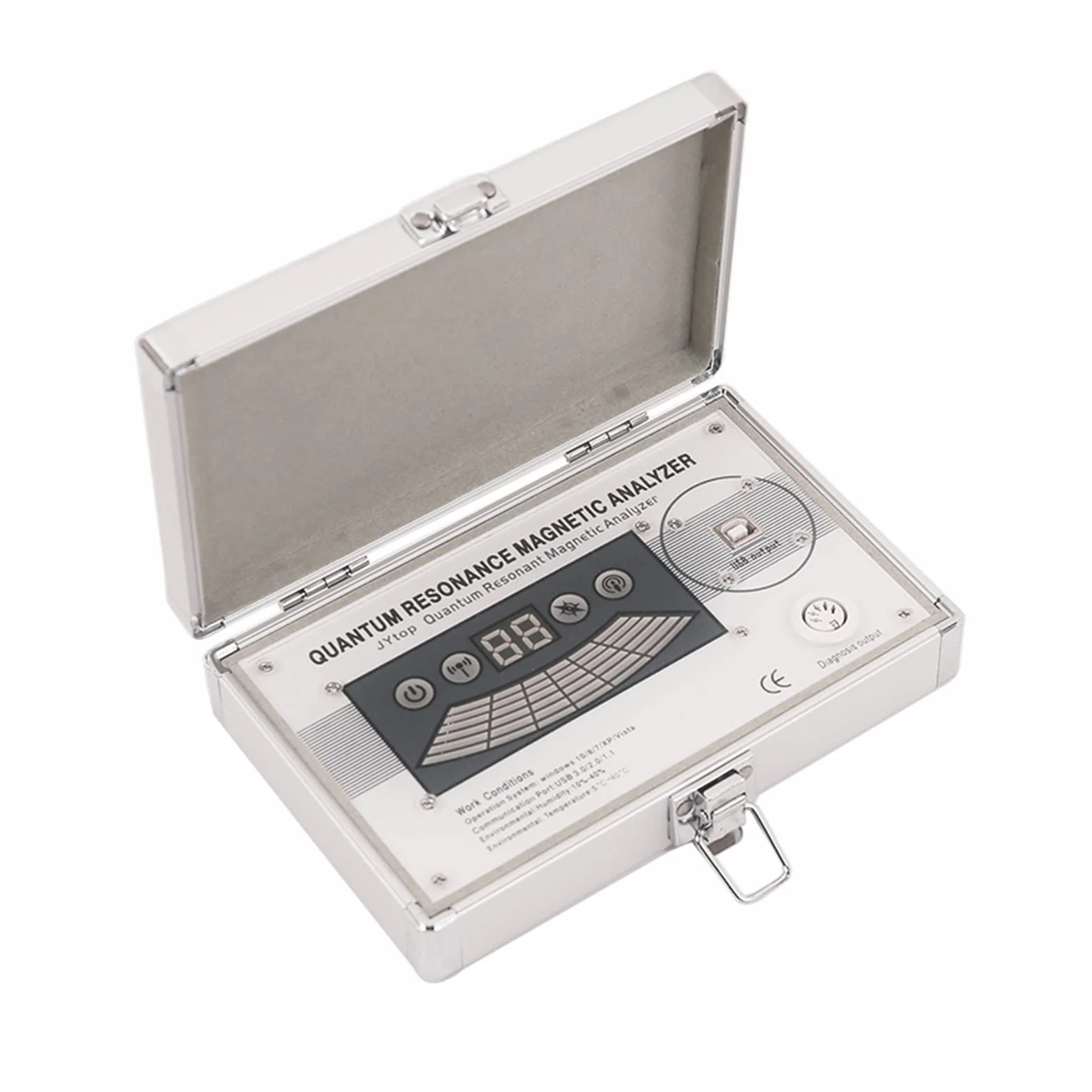 Quantum Magnetic Resonance Analyzer Nuova Versione Controllo dell'analizzatore del Corpo Impostato con 54 rapporti per saloni Domestici e saloni di Bellezza PRO