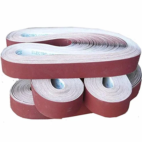 Nastri abrasivi abrasivi P36-240, 1800 x 50 mm, 5 pezzi, accessori per smerigliatrice da grana grossa a fine