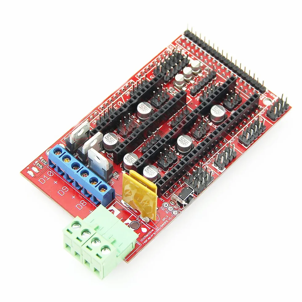 Hailege RAMPS 1.4 Pannello di controllo Scheda di controllo della stampante 3D Ramps1.4 Scheda di controllo Reprap Parti della stampante 3D per Raprep