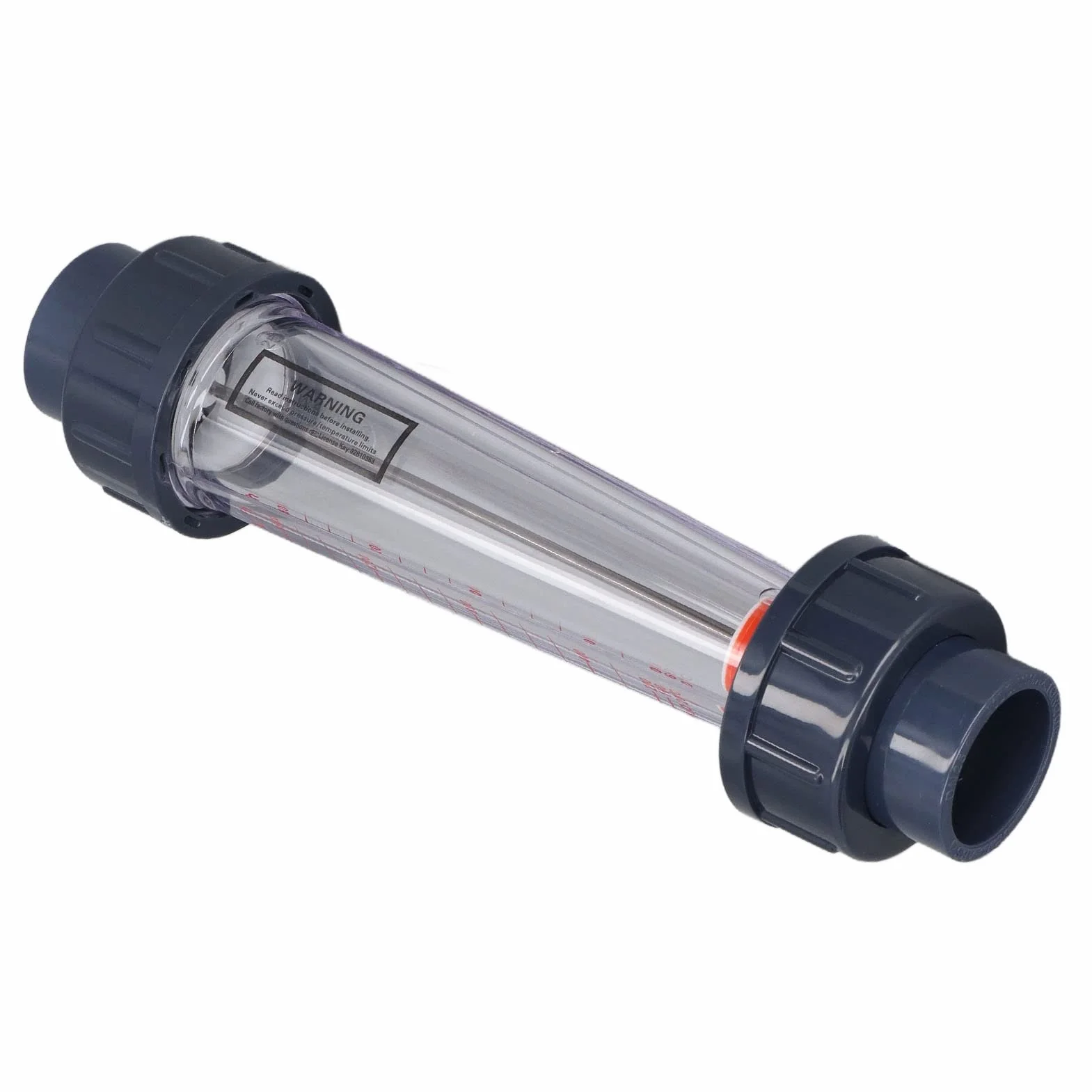 Misuratore di Portata per Liquidi 160-1600 LPH con Tubo in Plastica