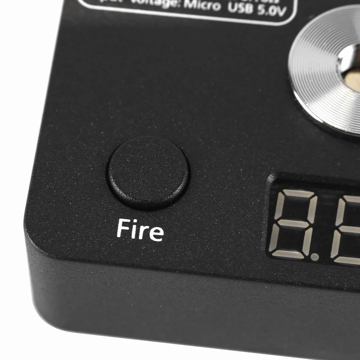 Gorise 521 Mini Tab V3 Ohmmetro Digitale Tester di Resistenza della Bobina per Gamma di Costruzione di Sigarette Elettroniche 0,01-9,99ω Compatibile con Batterie 18650 Kit di Fissaggio Bobina Compatto