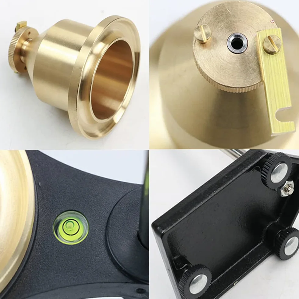 Tazza di misurazione della consistenza della vernice Tazza di flusso del viscosimetro 4# Tazza di viscosità del flusso Misuratore di portata del liquido Tester di viscosità del liquido