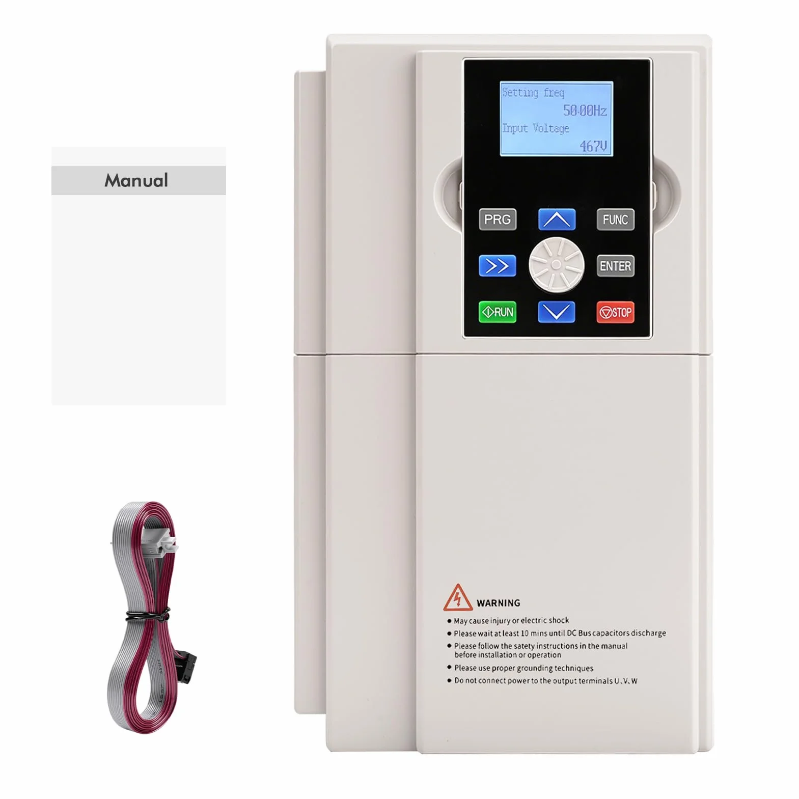 Inverter 220v a 380v Professionale, VFD 5.5KW 220V Ingresso monofase 380V Uscita trifase Convertitore di frequenza 50/60Hz, Azionamento a frequenza variabile per Controllo Velocità CNC Motore Mandrino