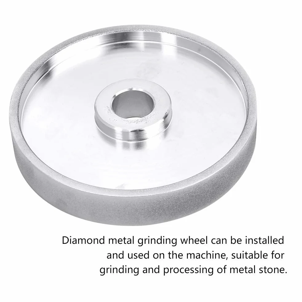 Disco Diamantato CBN per Affilatura Pietra e Metallo 150 mm