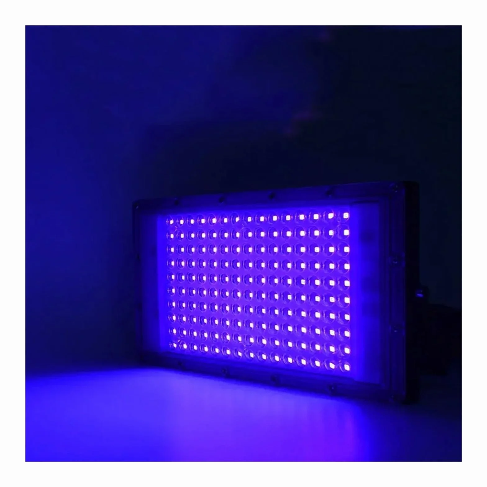 Luce UV a polimerizzazione rapida, 100W 200W 300W LED Blacklight Luce viola 365nm 405nm 395nm Rilevazione fluorescente Colla Verde Olio Resina Lampada polimerizzante UV ultravioletta per polimerizzazi