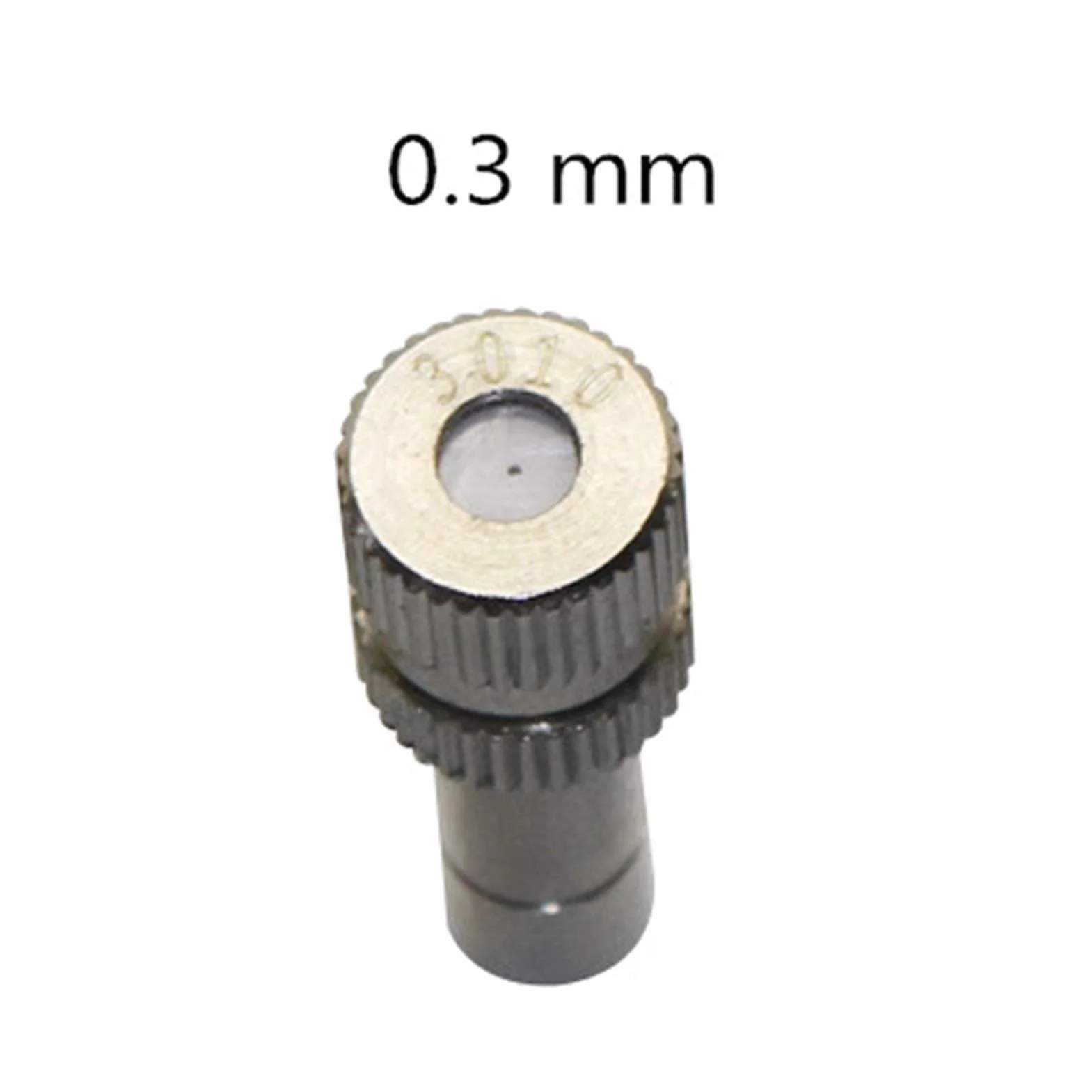 50 ugelli a goccia per irrigazione da giardino a bassa pressione con attacco rapido da 0,2-0,6 mm per nebulizzazione d'acqua per irrigazione da giardino in sistema di raffreddamento a nebulizzazione
