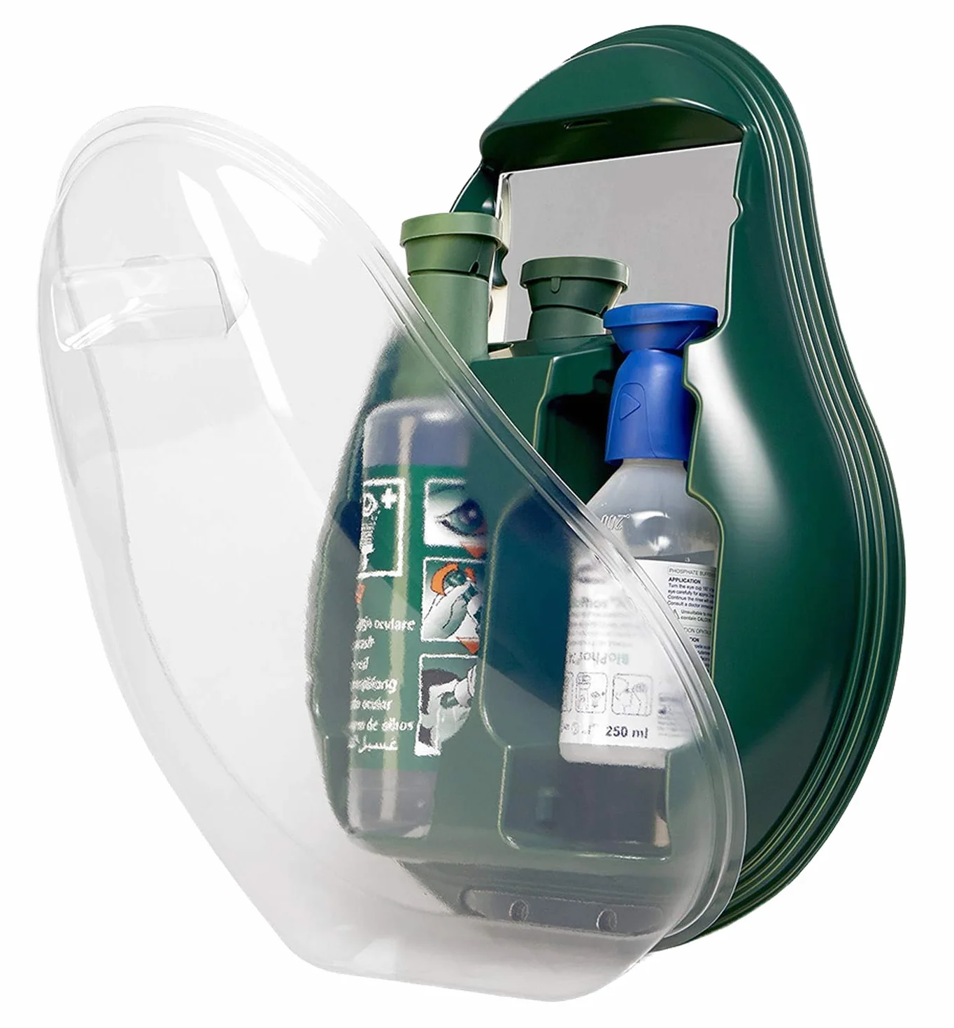 ACTIOMEDIC I Soluzione per lavaggio oculare tamponata ai fosfati BioPhos®74 4,9%, Collirio sterile per rimuovere sostanze chimiche dagli occhi, Dispositivi di primo soccorso, 250 ml
