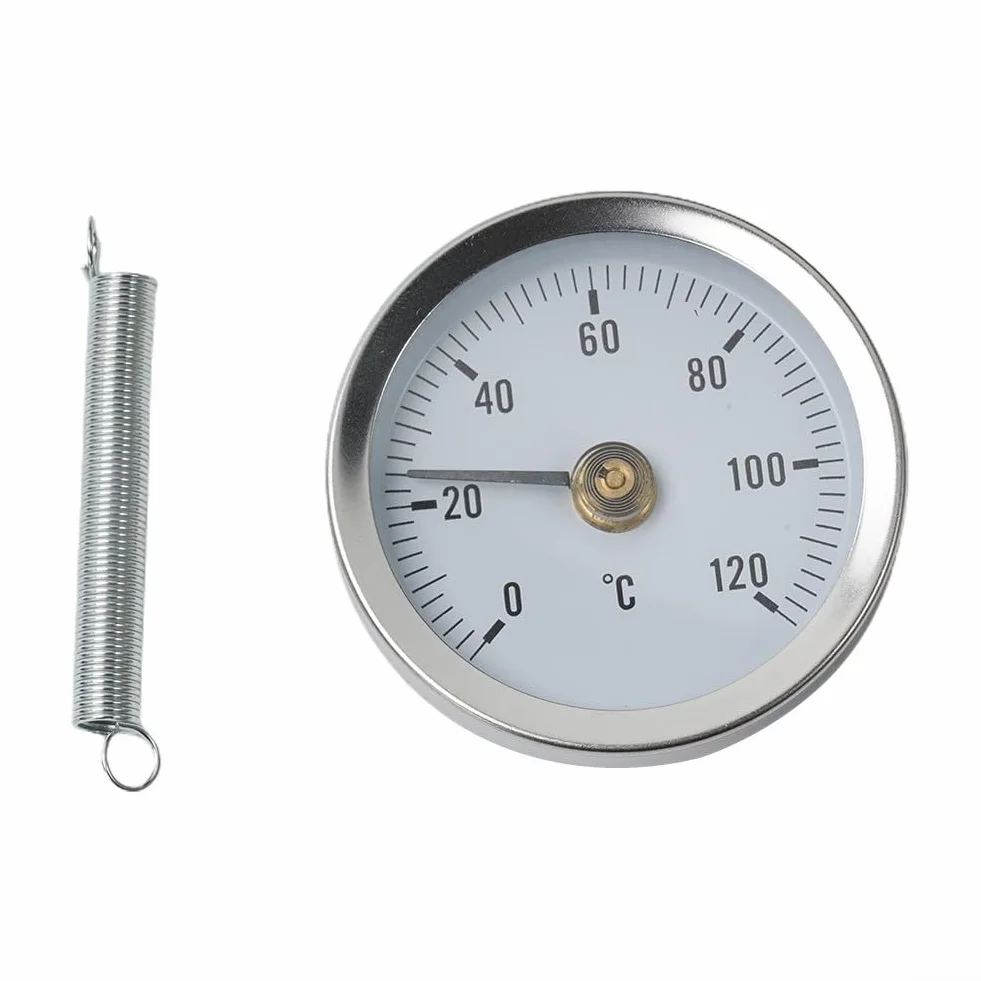 Termometro di bilanciamento del radiatore, termometro per temperatura dell'acqua, termometro a clip per tubi, olio, centrali elettriche, barca