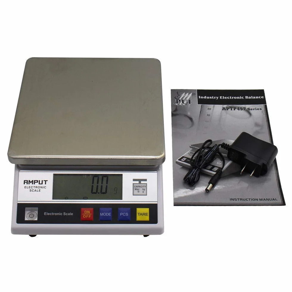 Toplionace Equilibri Analitici del Laboratorio di Alta Precisione 10KG, Accuratezza Accurata 0.1g Della Scala di Digital, Bilancia Automatica del Calibratore di Pesatura con L'esposizione LCD