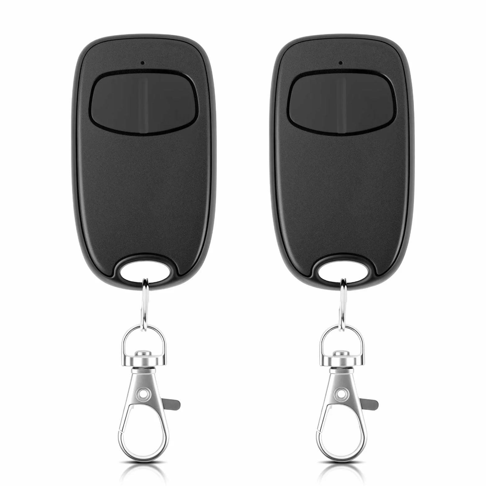 Remplacement pour SCS Sentinel AAM0128 - Télécommande Allarmi 433,92 MHz 2 Canaux à Code Secret Tournant Simply Control, Portée 80 m, SOS & Mode Partiel, Compatible KitAlarm, Noire (2 pièces)