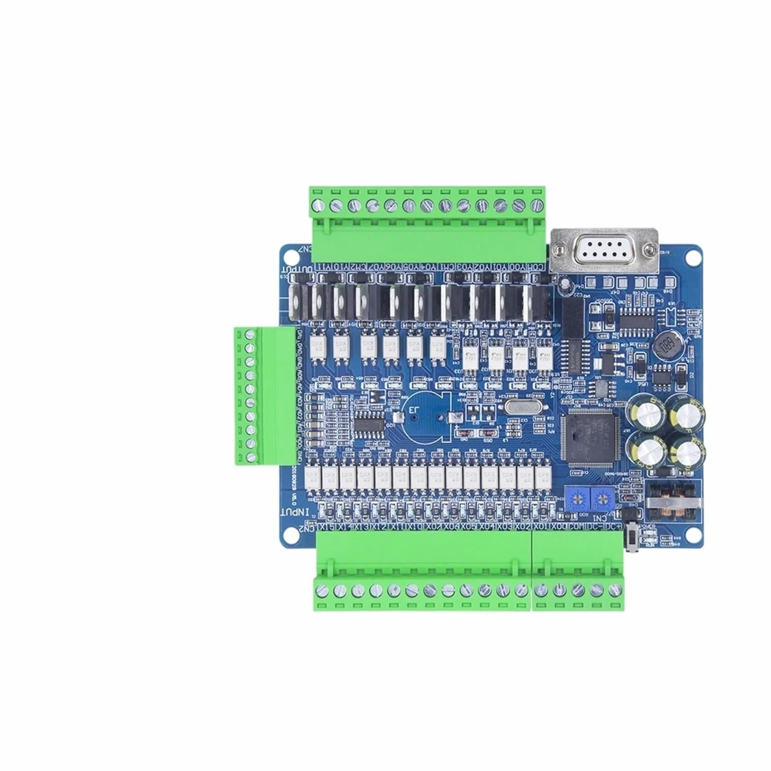 controllore Logico programmabile FX3U-14 24 48 32MR/MT relè Uscita Transistor Controllore Logico RTU Modbus RS485 RTC Uscita impulsi NTC Analogico Incluso(FX3U-48MT)
