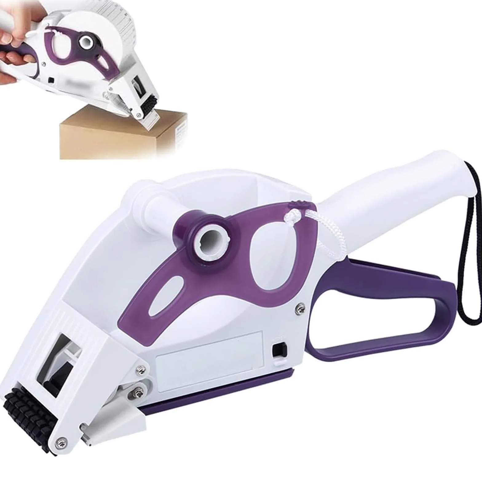 Applicatore di etichette manuale, etichettatrice for adesivi portatile, pistola for applicazione di codici a barre portatile, larghezza 20-75 mm, etichettatrice for bottiglie piatte rotonde e quadrate