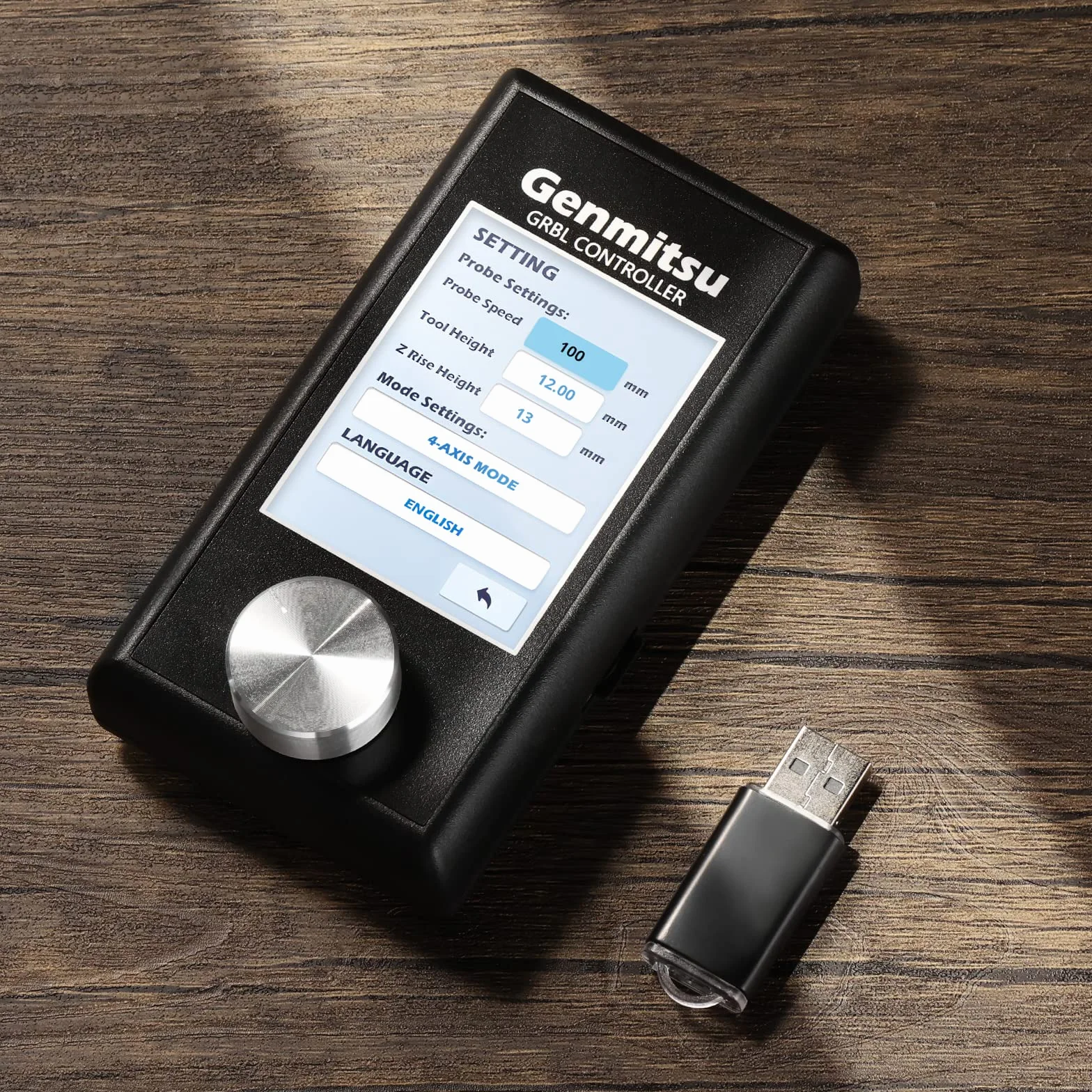 Genmitsu CNC fresatrice modulo di controllo offline, manopola per controllo offline e 4 assi Genmitsu 4040-PRO, 4040 Reno