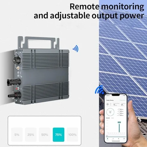 Solar Grid Micro Inverter 200W IP66 Waterproof Monofase
