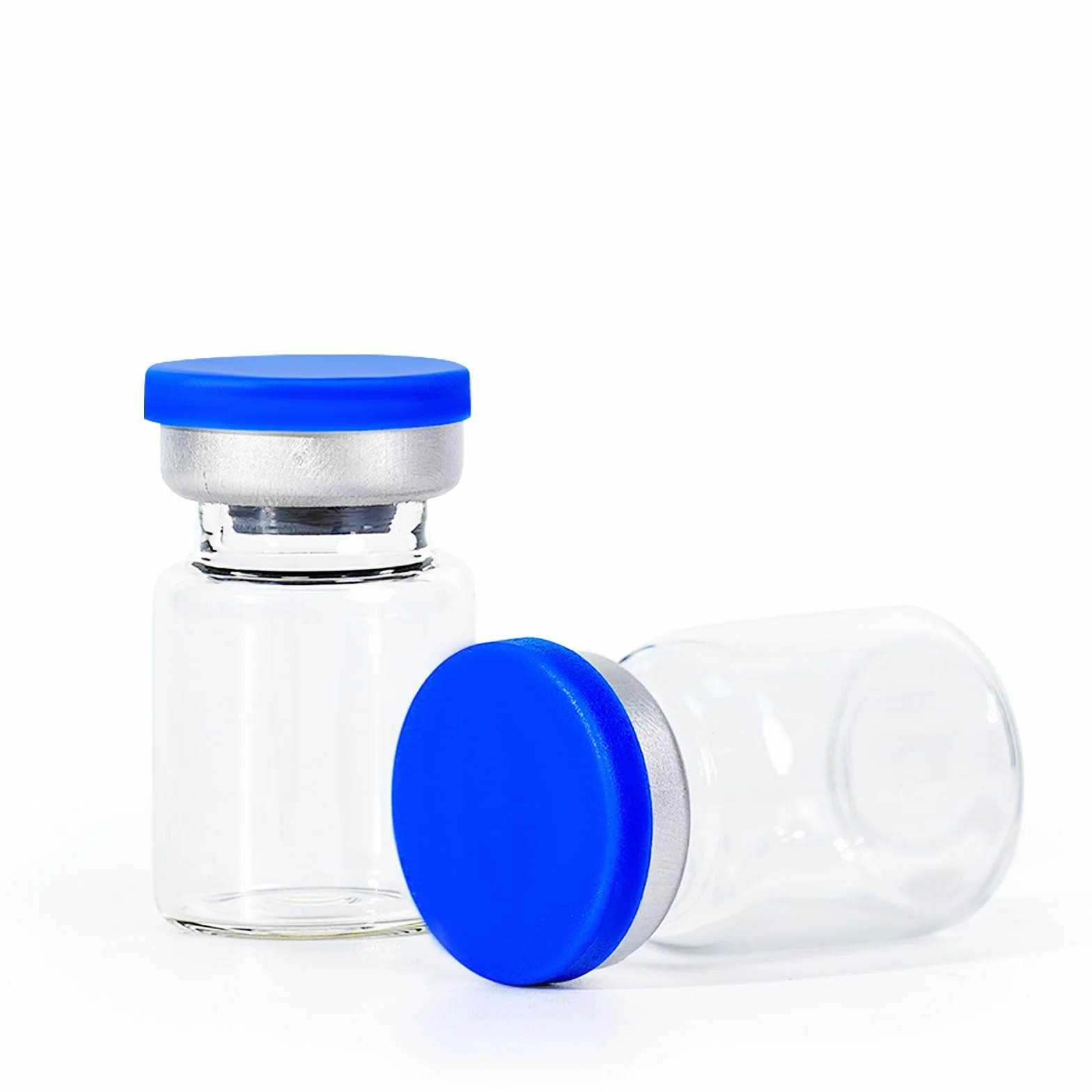 Sterile Empty Glass Vials with Caps 5 ml Laboratory Liquid Sample Storage Vials 10pcs