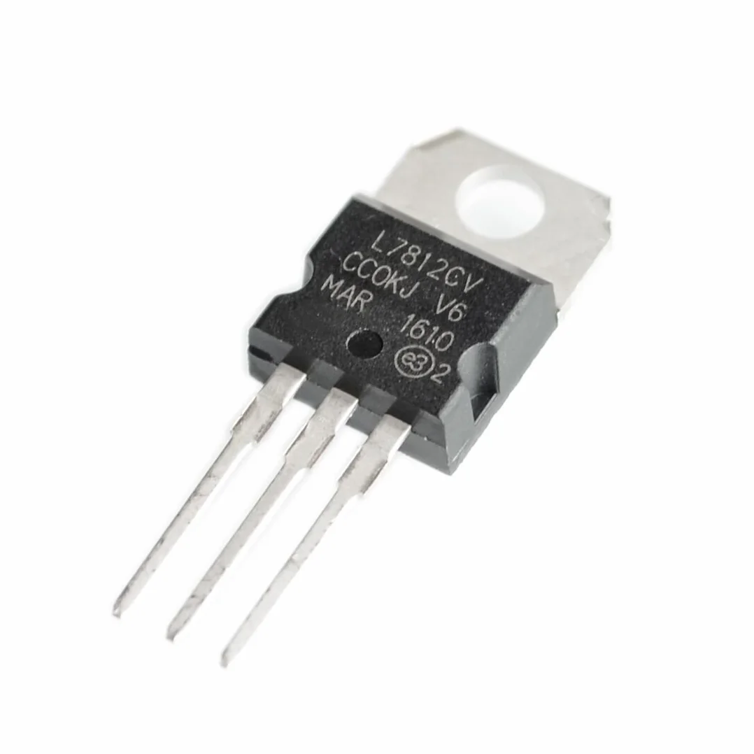Regolatore di tensione positiva, tensione positiva, confezione da 10 pezzi L7812CV TO-220 L7812 LM7812 7812